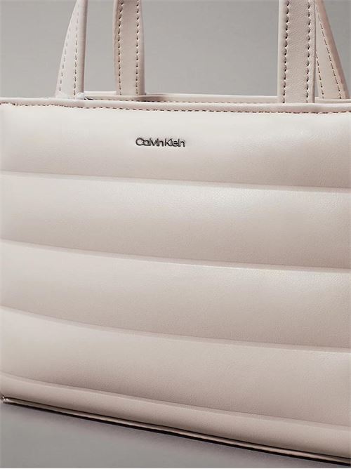 LINE QUILT MINI TOTE CALVIN KLEIN | K60K612116/PEG